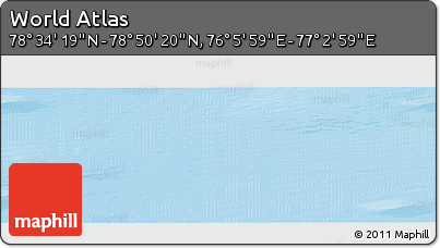 Physical Panoramic Map of the Area around 78° 42' 20" N, 76° 34' 29" E