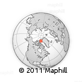 Outline Map of the Area around 78° 42' 20" N, 79° 49' 29" W, rectangular outline
