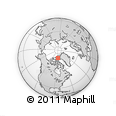 Outline Map of the Area around 78° 42' 20" N, 84° 4' 29" W, rectangular outline