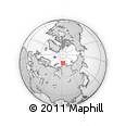 Outline Map of the Area around 78° 42' 20" N, 91° 52' 30" E, rectangular outline