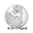 Outline Map of the Area around 78° 42' 20" N, 99° 31' 30" E, rectangular outline