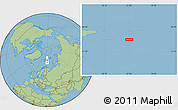 Savanna Style Location Map of the area around 78° 56' 37" N, 31° 31' 29" E