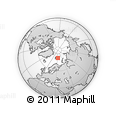 Outline Map of the Area around 78° 56' 37" N, 34° 4' 30" E, rectangular outline