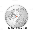 Outline Map of the Area around 78° 56' 37" N, 3° 19' 30" W, rectangular outline