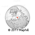 Outline Map of the Area around 78° 56' 37" N, 54° 28' 30" E, rectangular outline