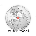 Outline Map of the Area around 78° 56' 37" N, 56° 10' 29" E, rectangular outline