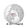 Outline Map of the Area around 78° 56' 37" N, 56° 52' 30" W, rectangular outline