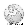 Outline Map of the Area around 78° 56' 37" N, 59° 34' 30" E, rectangular outline