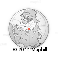 Outline Map of the Area around 78° 56' 37" N, 86° 46' 30" E, rectangular outline