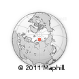 Outline Map of the Area around 78° 56' 37" N, 89° 19' 29" E, rectangular outline