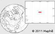 Blank Location Map of the area around 79° 10' 48" N, 119° 4' 29" E