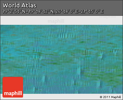 Satellite 3D Map of the Area around 79° 10' 48" N, 27° 16' 29" E
