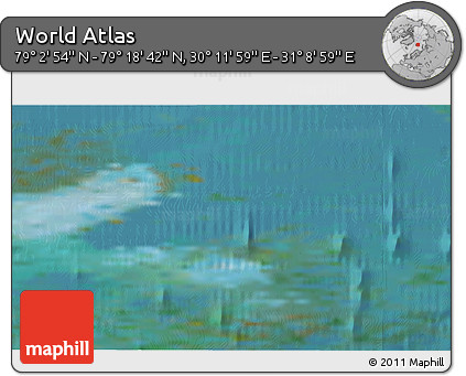 Satellite 3D Map of the Area around 79° 10' 48" N, 30° 40' 29" E