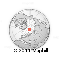 Outline Map of the Area around 79° 10' 48" N, 32° 22' 30" E, rectangular outline