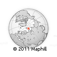 Outline Map of the Area around 79° 10' 48" N, 51° 55' 29" E, rectangular outline