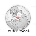 Outline Map of the Area around 79° 10' 48" N, 53° 37' 30" E, rectangular outline
