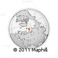 Outline Map of the Area around 79° 10' 48" N, 54° 28' 30" E, rectangular outline