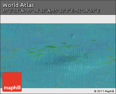 Satellite 3D Map of the Area around 79° 10' 48" N, 56° 10' 29" E