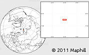 Blank Location Map of the area around 79° 10' 48" N, 56° 10' 29" E