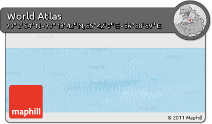 Physical Panoramic Map of the Area around 79° 10' 48" N, 56° 10' 29" E