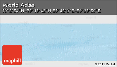 Physical Panoramic Map of the Area around 79° 10' 48" N, 56° 10' 29" E
