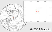 Blank Location Map of the area around 79° 10' 48" N, 60° 25' 29" E