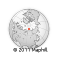 Outline Map of the Area around 79° 10' 48" N, 99° 31' 30" E, rectangular outline