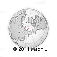 Outline Map of the Area around 79° 24' 54" N, 159° 52' 30" E, rectangular outline