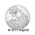 Outline Map of the Area around 79° 24' 54" N, 51° 4' 30" E, rectangular outline
