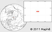 Blank Location Map of the area around 79° 24' 54" N, 54° 28' 30" E