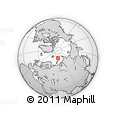Outline Map of the Area around 79° 24' 54" N, 60° 25' 29" E, rectangular outline