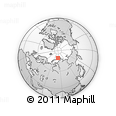 Outline Map of the Area around 79° 24' 54" N, 83° 22' 30" E, rectangular outline