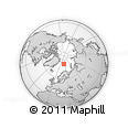 Outline Map of the Area around 79° 38' 54" N, 22° 10' 29" E, rectangular outline