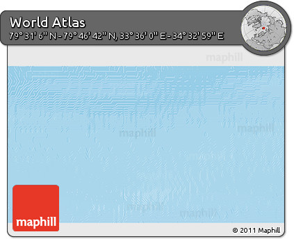 Physical 3D Map of the Area around 79° 38' 54" N, 34° 4' 30" E