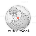 Outline Map of the Area around 79° 38' 54" N, 45° 7' 30" E, rectangular outline