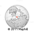 Outline Map of the Area around 79° 38' 54" N, 50° 13' 30" E, rectangular outline