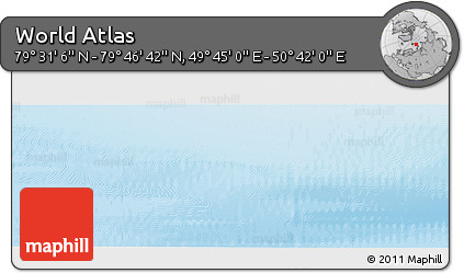 Physical Panoramic Map of the Area around 79° 38' 54" N, 50° 13' 30" E