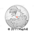 Outline Map of the Area around 79° 38' 54" N, 54° 28' 30" E, rectangular outline