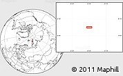 Blank Location Map of the area around 79° 38' 54" N, 57° 52' 30" E