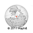 Outline Map of the Area around 79° 38' 54" N, 59° 34' 30" E, rectangular outline