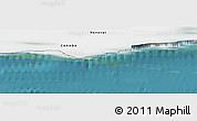 Satellite Panoramic Map of the area around 79° 38' 54" N, 72° 10' 30" W