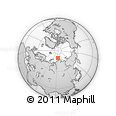 Outline Map of the Area around 79° 38' 54" N, 93° 34' 29" E, rectangular outline