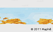Political Panoramic Map of the area around 79° 52' 48" N, 11° 58' 29" E