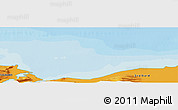 Political Panoramic Map of the area around 79° 52' 48" N, 12° 49' 29" E