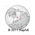 Outline Map of the Area around 79° 52' 48" N, 29° 49' 30" E, rectangular outline