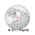 Outline Map of the Area around 79° 52' 48" N, 31° 31' 29" E, rectangular outline