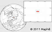 Blank Location Map of the area around 79° 52' 48" N, 41° 43' 30" E