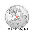 Outline Map of the Area around 79° 52' 48" N, 50° 13' 30" E, rectangular outline