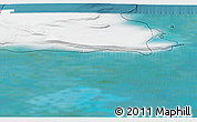 Satellite 3D Map of the area around 79° 52' 48" N, 51° 4' 30" E