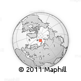 Outline Map of the Area around 79° 52' 48" N, 51° 4' 30" E, rectangular outline